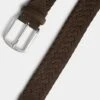 Brown Braided Belt