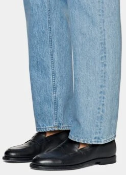 Light Blue 5 Pocket Charles Jeans -Cheap US Nice Clothes Store B1411 106