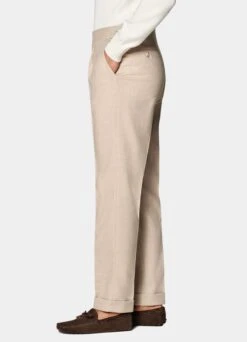 Sand Pleated Vigo Pants -Cheap US Nice Clothes Store B1890 104