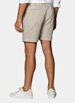 Sand Pleated Bosa Shorts 11 Sand Pleated Bosa Shorts -Cheap US Nice Clothes Store B1912 125