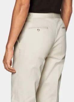 Sand Pleated Braddon Pants -Cheap US Nice Clothes Store B2897 124