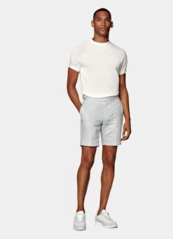 Light Grey Fellini Shorts 9 Light Grey Fellini Shorts -Cheap US Nice Clothes Store B2916 103