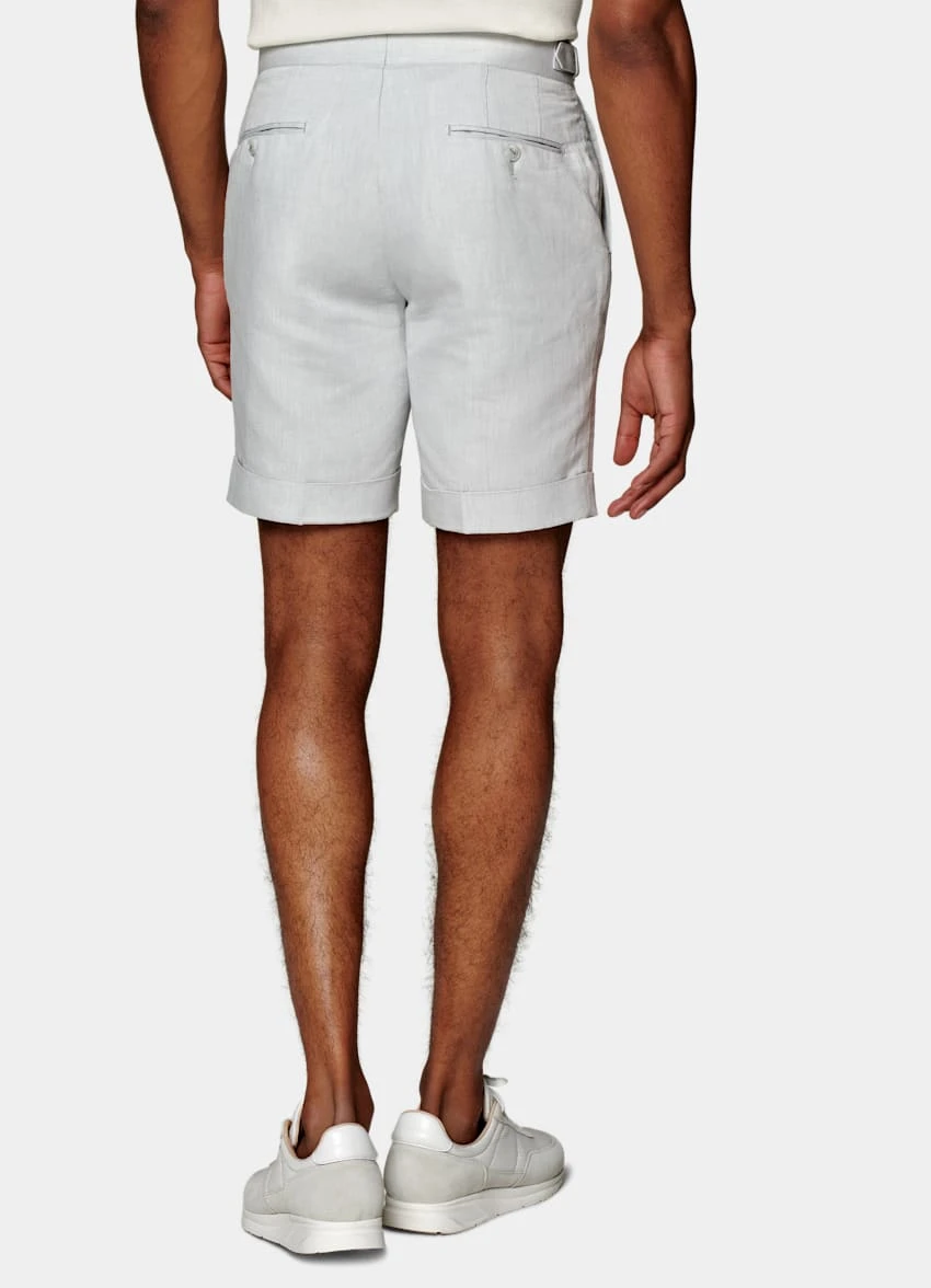Light Grey Fellini Shorts 5 Light Grey Fellini Shorts - Image 5