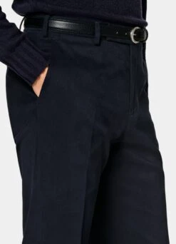 Navy Milano Pants