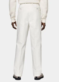 Off-White Pleated Duca Pants -Cheap US Nice Clothes Store B3003 105