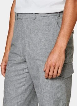 Light Grey Blake Cargo Pants