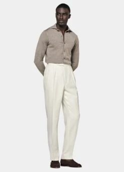 Off-White Pleated Mira Pants -Cheap US Nice Clothes Store B3010 103