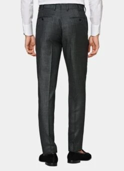 Dark Grey Brescia Suit Pants 9 Dark Grey Brescia Suit Pants -Cheap US Nice Clothes Store B3505 105