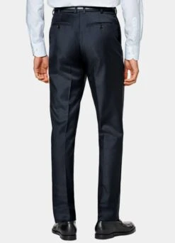 Navy Brescia Suit Pants -Cheap US Nice Clothes Store B4778E 104