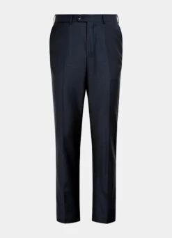 Navy Brescia Suit Pants -Cheap US Nice Clothes Store B4778E 28