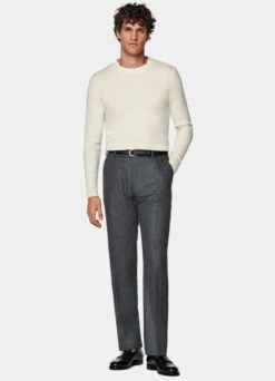 Mid Grey Belted Milano Pants 9 Mid Grey Belted Milano Pants -Cheap US Nice Clothes Store B6712 103