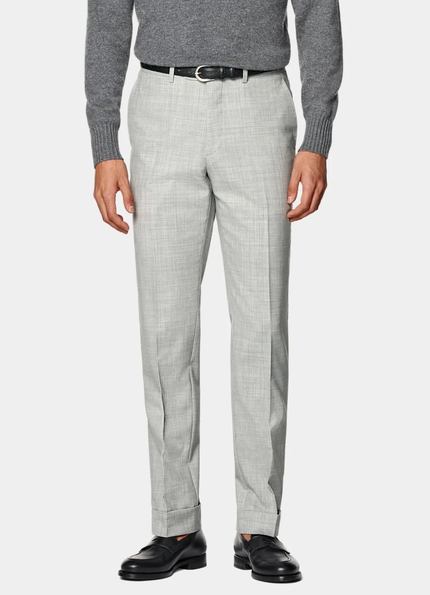 Light Grey Soho Suit Pants 2 Light Grey Soho Suit Pants - Image 2
