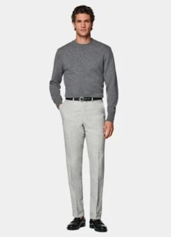 Light Grey Soho Suit Pants 9 Light Grey Soho Suit Pants -Cheap US Nice Clothes Store B7040 103