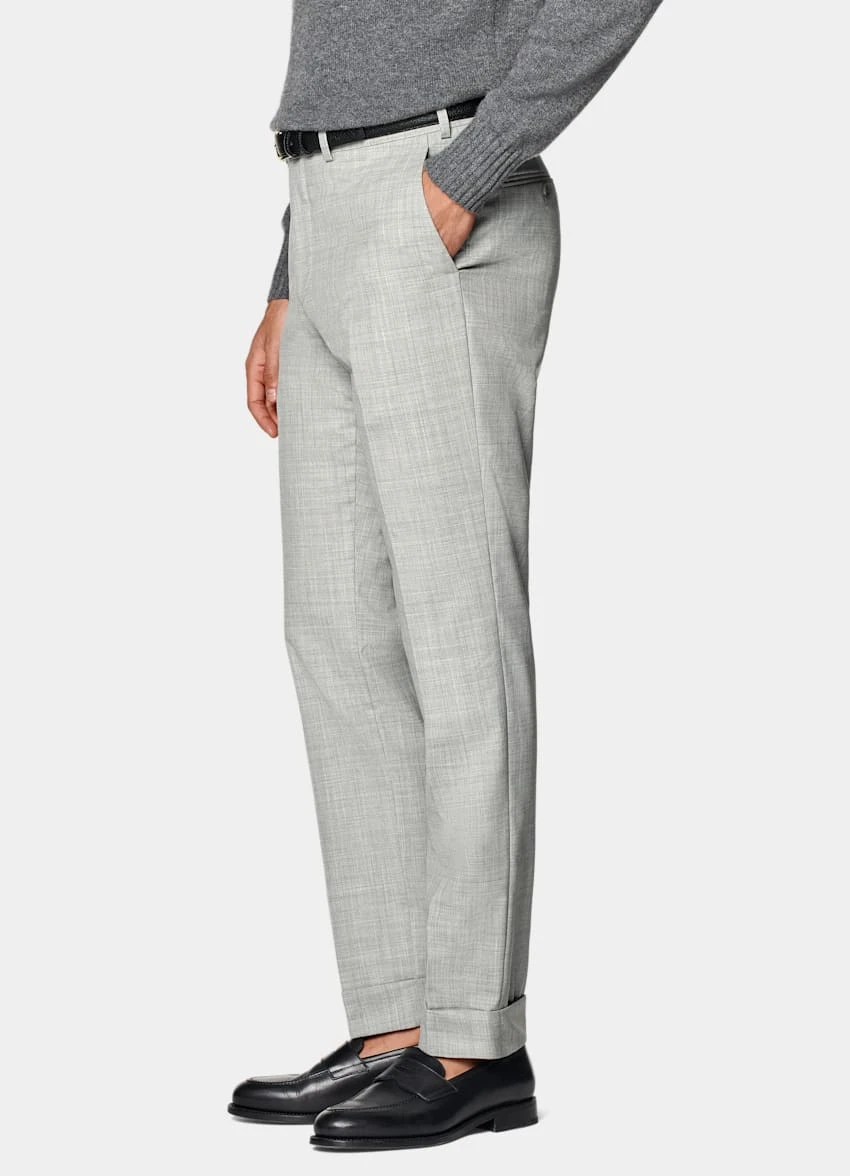 Light Grey Soho Suit Pants 4 Light Grey Soho Suit Pants - Image 4
