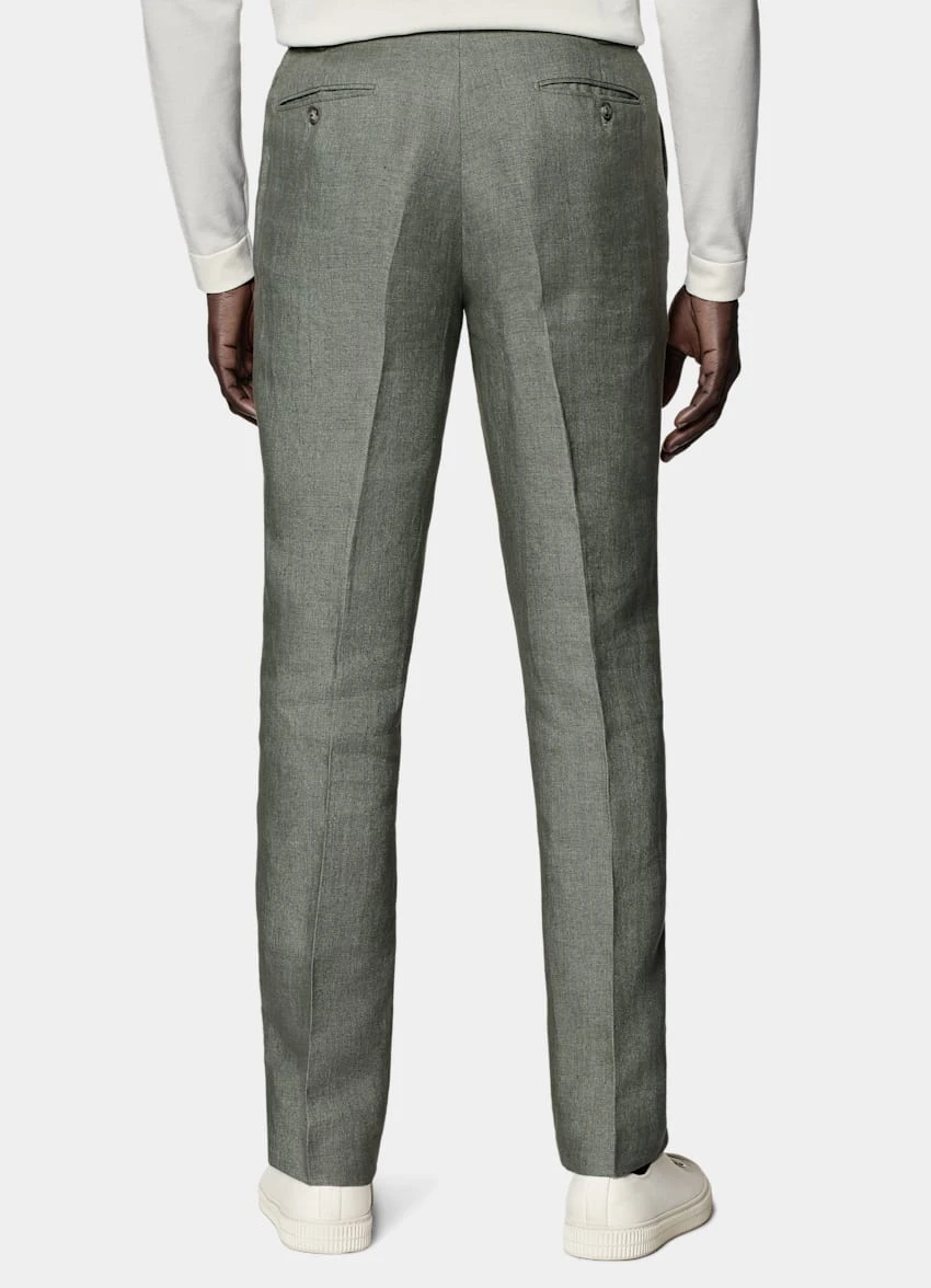 Mid Green Brescia Pants 5 Mid Green Brescia Pants - Image 5