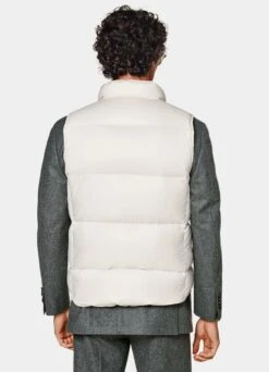 Sand Down Vest -Cheap US Nice Clothes Store BW203 125