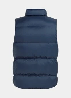 Mid Blue Down Vest -Cheap US Nice Clothes Store BW204 26