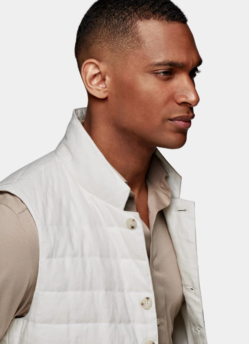 White Down Vest 1 White Down Vest