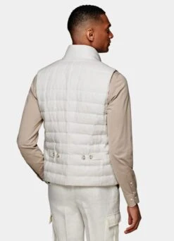 White Down Vest 15 White Down Vest -Cheap US Nice Clothes Store BW803 106