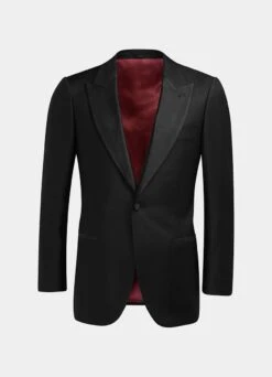Black Lazio Dinner Jacket -Cheap US Nice Clothes Store C1199 25