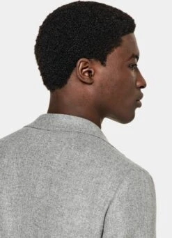 Light Grey Havana Blazer -Cheap US Nice Clothes Store C1923 106