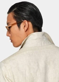 Sand Belted Safari Jacket -Cheap US Nice Clothes Store C2006 106