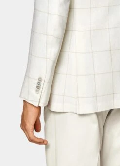 Off-White Checked Havana Blazer -Cheap US Nice Clothes Store C2030 103