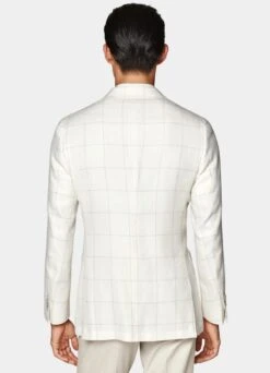 Off-White Checked Havana Blazer -Cheap US Nice Clothes Store C2030 105