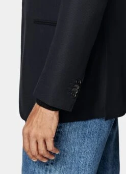 Navy Roma Blazer -Cheap US Nice Clothes Store C2039 103