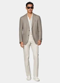 Light Brown Roma Blazer -Cheap US Nice Clothes Store C3031 104