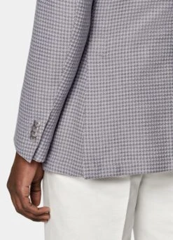 Purple Houndstooth Havana Blazer 12 Purple Houndstooth Havana Blazer -Cheap US Nice Clothes Store C3046 103