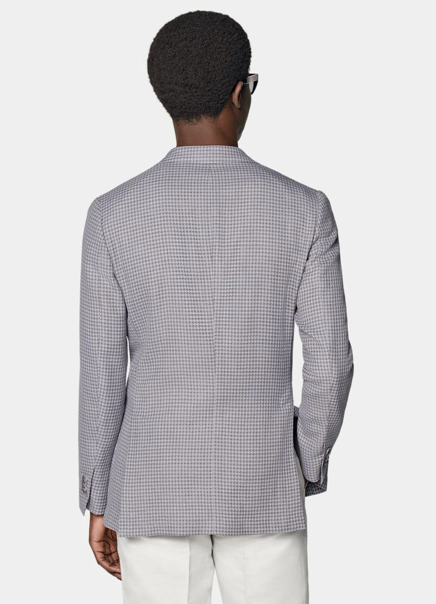 Purple Houndstooth Havana Blazer 6 Purple Houndstooth Havana Blazer - Image 6