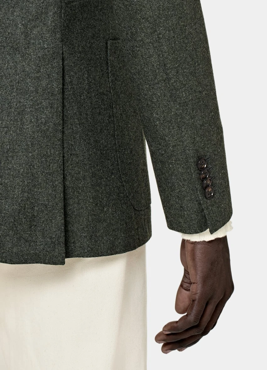 Dark Green Havana Blazer 4 Dark Green Havana Blazer - Image 4