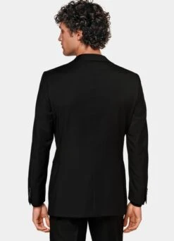 Black Lazio Suit -Cheap US Nice Clothes Store C6334 S 105