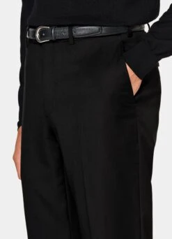 Black Lazio Suit -Cheap US Nice Clothes Store C6334 S 107