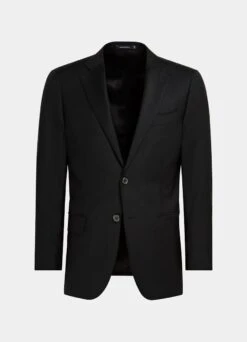 Black Lazio Suit -Cheap US Nice Clothes Store C6334 S 25