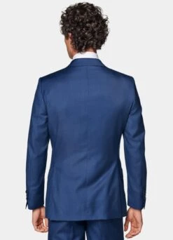 Mid Blue Lazio Suit -Cheap US Nice Clothes Store C6666 S 125