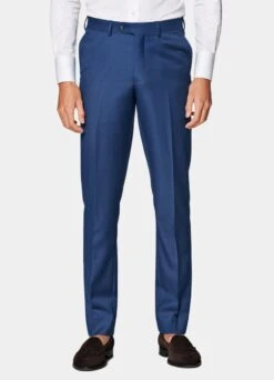 Mid Blue Lazio Suit -Cheap US Nice Clothes Store C6666 S 126