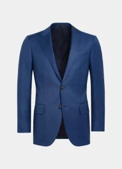 Mid Blue Lazio Suit -Cheap US Nice Clothes Store C6666 S 25