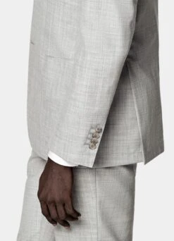 Light Grey Three-Piece Havana Suit 14 Light Grey Three-Piece Havana Suit -Cheap US Nice Clothes Store C7040 S2 103