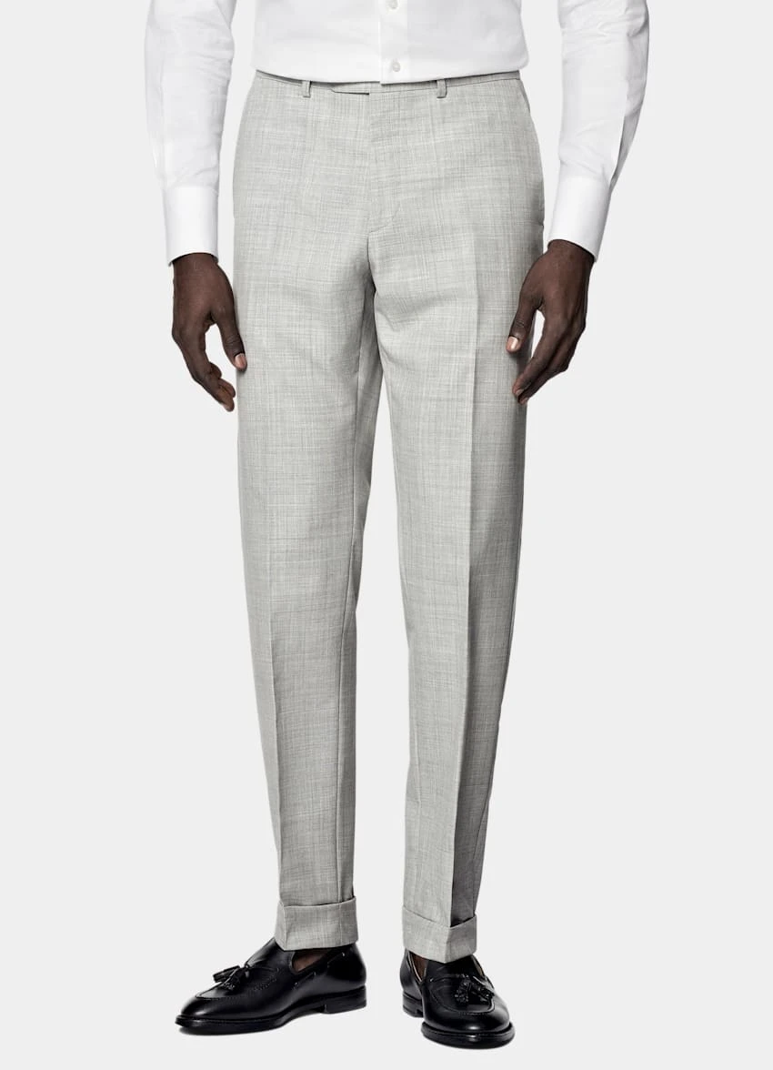 Light Grey Three-Piece Havana Suit 7 Light Grey Three-Piece Havana Suit - Image 7