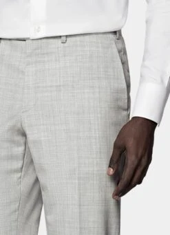 Light Grey Three-Piece Havana Suit 19 Light Grey Three-Piece Havana Suit -Cheap US Nice Clothes Store C7040 S2 108