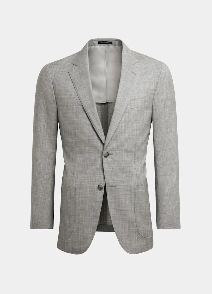 Light Grey Three-Piece Havana Suit 11 Light Grey Three-Piece Havana Suit - Image 11