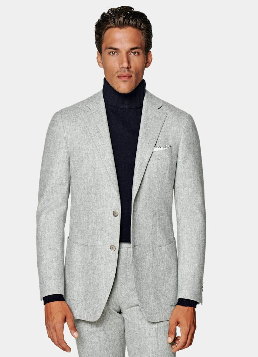 Light Grey Havana Suit 2 Light Grey Havana Suit - Image 2