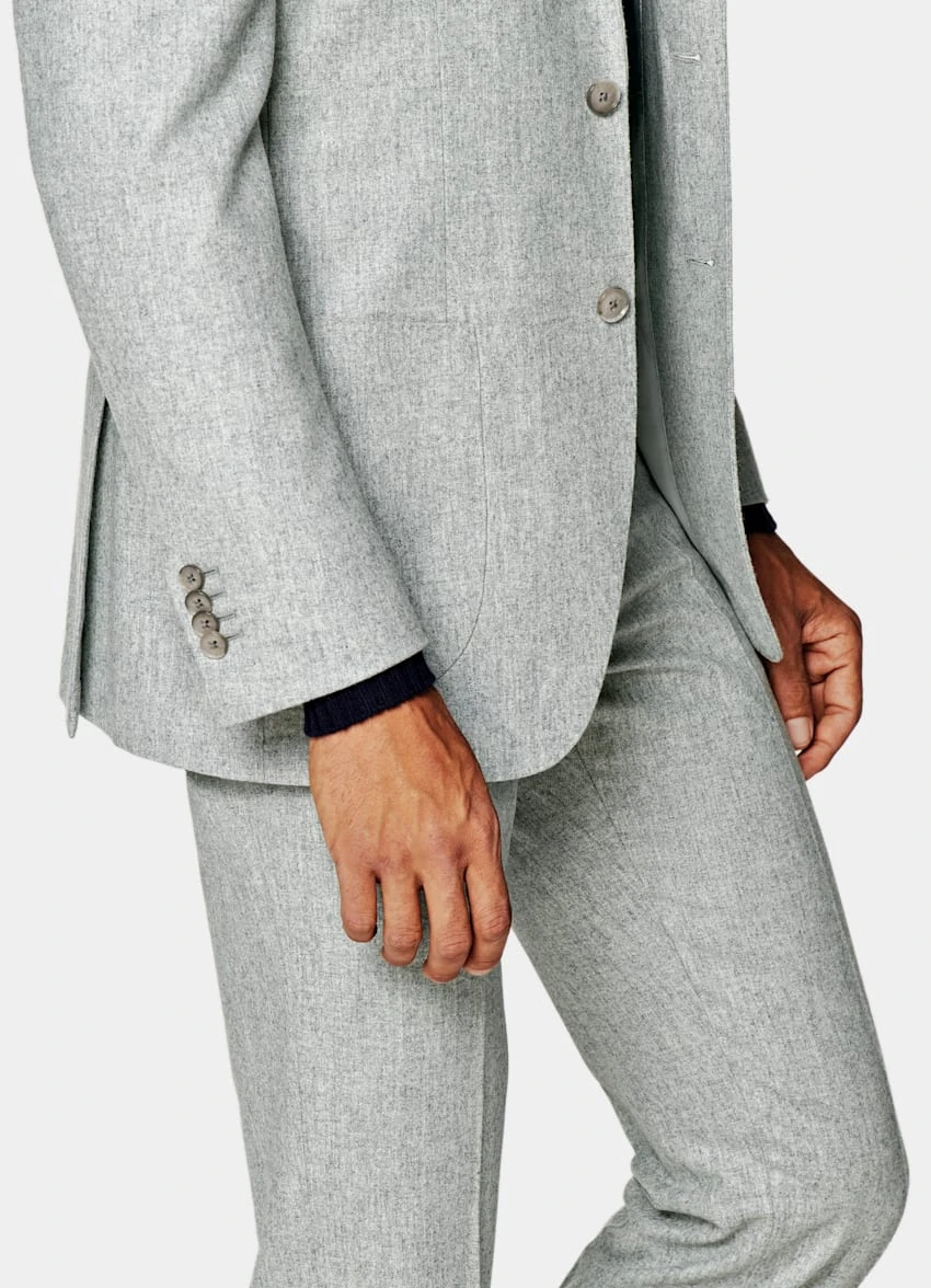 Light Grey Havana Suit 4 Light Grey Havana Suit - Image 4