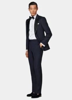 Navy Lazio Dinner Jacket -Cheap US Nice Clothes Store C7353 104