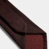 Burgundy Herringbone Tie
