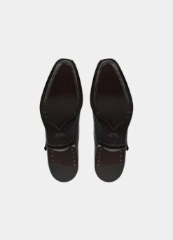 Black Double Monk Strap 12 Black Double Monk Strap -Cheap US Nice Clothes Store FW1031 33