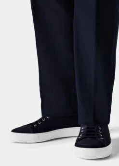 Navy Unlined Sneaker -Cheap US Nice Clothes Store FW14015 103