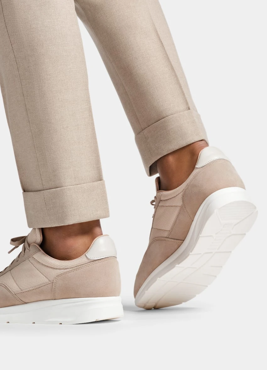 Light Brown Runner Sneaker 3 Light Brown Runner Sneaker - Image 3